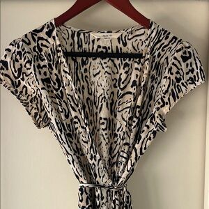 IMRIE • Silk Wrap Dress